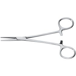 Arterieklemme, Mikro-mosquito, 12cm, rustfrit st�l, buet *Denne vare tages ikke retur*