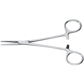 Arterieklemme, Mikro-mosquito, 12cm, rustfrit st�l, buet *Denne vare tages ikke retur*