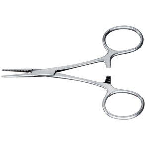 Arterieklemme, Mikro-mosquito, 12cm, rustfrit st�l, lige *Denne vare tages ikke retur*