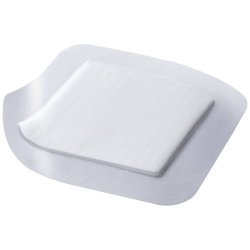 Skumbandage, Cutimed Siltec B, 10x10cm, m/silikonekontaktlag og silikonekl�b, latexfri, steril, engangs *Denne vare tages ikke retur*