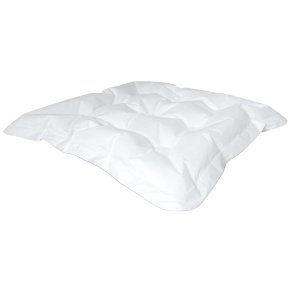 Pude, trykaflastende, Levabo Seat All, 42x42x5cm, hvid *Denne vare tages ikke retur*