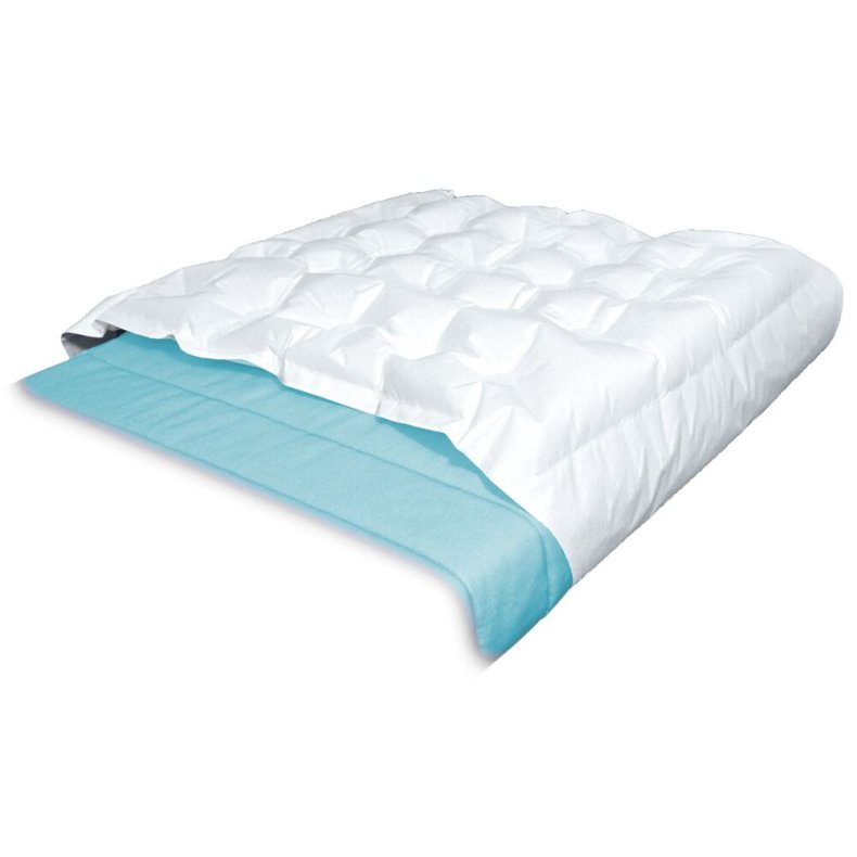 Trykaflastende pude, Levabo All Up Wing, 85x55x8cm, hvid *Denne vare tages ikke retur*