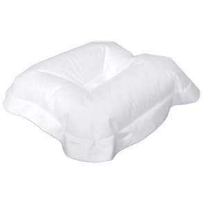 Trykaflastende pude, Levabo All Up Head, 28x30x5cm, hvid