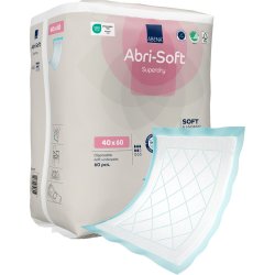 Underlag, ABENA Abri-Soft Superdry, 60x40cm, med SAP