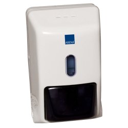 Dispenser, neutral, 350 ml, hvid, plast, til s�be