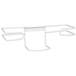Handskestativ, 8x27x10,3cm, hvid, metal, universal, til 1 �ske, ikke justerbar