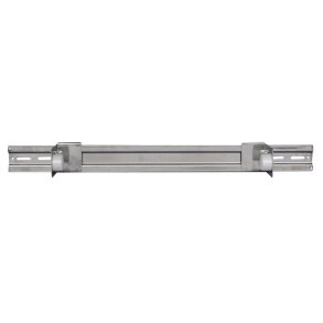 Dispenser, til lejepapir, neutral, 65cm, st�l, rustfrit st�l, Til lejepapir med max bredde p� 60 cm. Der medf�lger skruer.