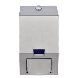 Dispenser, SCJ Professional, 1000 ml, s�lv, metal, manuel, rustfri, 0,7ml pr. dosering