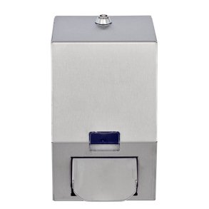Dispenser, SCJ Professional, 1000 ml, s�lv, metal, manuel, rustfri, 0,7ml pr. dosering