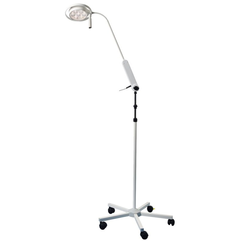 Unders�gelseslampe, Dr. Mach LED 115, hvid, k�rbar trolley med 5 hjul *Denne vare tages ikke retur*