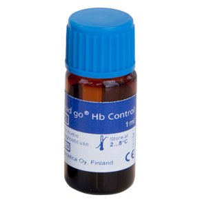 Hb kontrol til 20 �l kapill�rr�r, QuikRead, 1 ml, k�levare, 20 g *Denne vare tages ikke retur*
