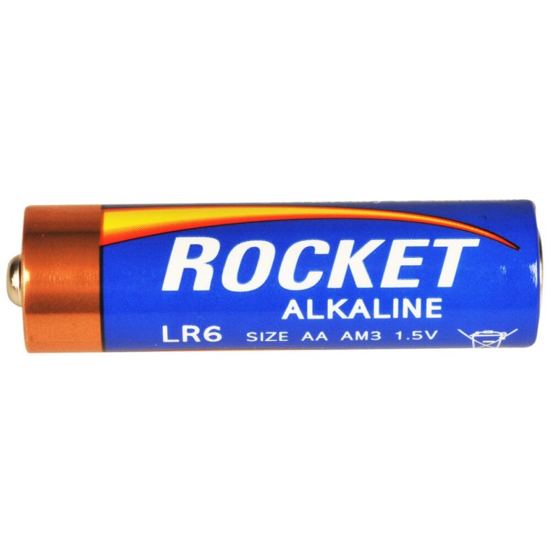 Batteri, Rocket, Alkaline, AA, 1,5V