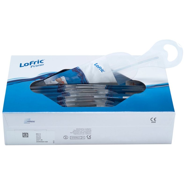 Engangskateter, LoFric Primo, nelaton, CH 10, 20cm, coated, female steril *Denne vare tages ikke retur*