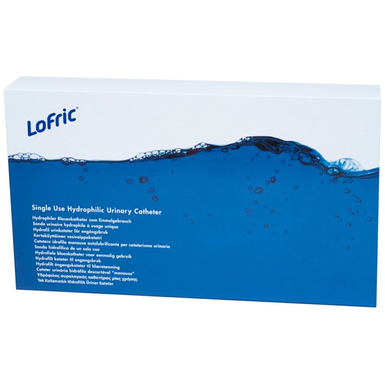 Engangskateter, LoFric Classic, tiemann, CH 10, 40cm, coated, steril *Denne vare tages ikke retur*