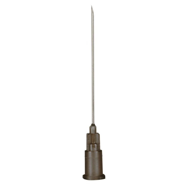 Kanyle, Sterican, sort, 22G, 1 1/4", 0,7x30mm, langt slib, steril *Denne vare tages ikke retur*