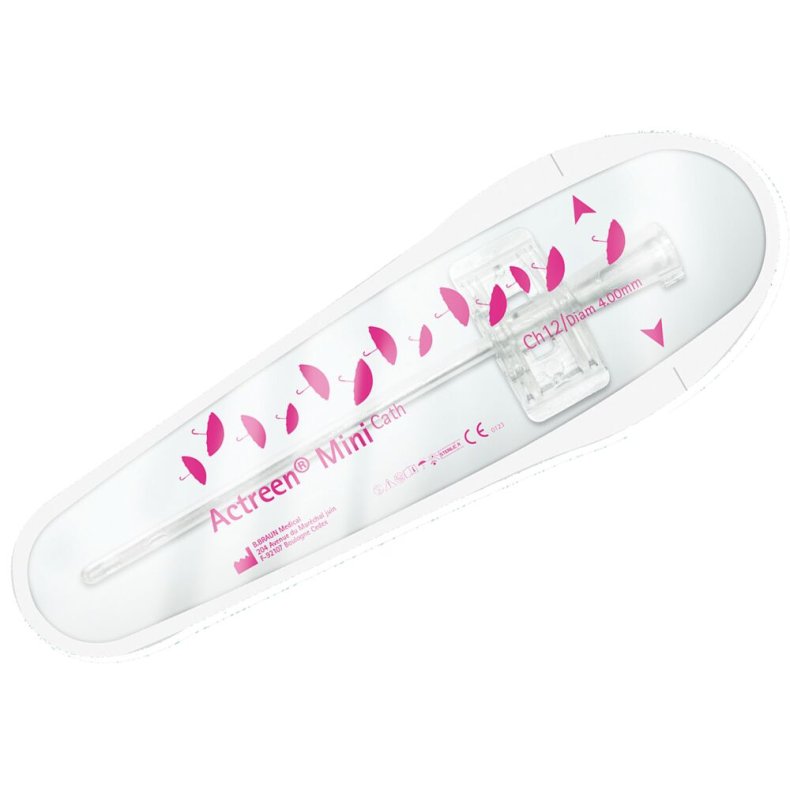 Engangskateter, Actreen Mini Cath, nelaton, CH 10, 13cm, coated, female steril *Denne vare tages ikke retur*
