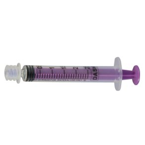 Ern�ringsspr�jte, Flocare, 2,5 ml, ENFit, lavdosis, med vinger, steril *Denne vare tages ikke retur*