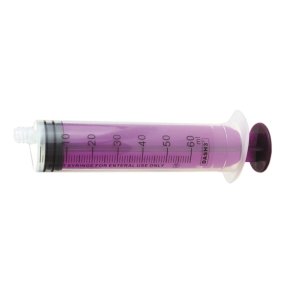 Ern�ringsspr�jte, Flocare, 60 ml, ENFit, ikke-centreret tip, steril *Denne vare tages ikke retur*