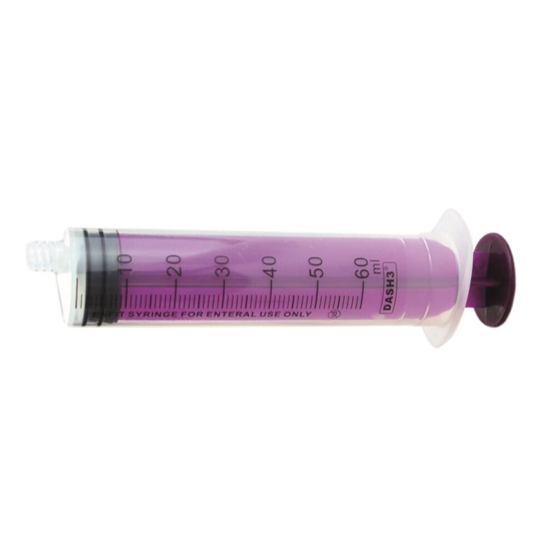 Ern�ringsspr�jte, Flocare, 60 ml, ENFit, ikke-centreret tip, steril *Denne vare tages ikke retur*
