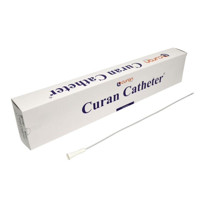 Engangskateter, Curan Hydrofil, tiemann, CH 14, 40cm, coated, steril *Denne vare tages ikke retur*