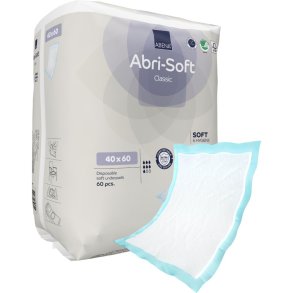 Underlag, ABENA Abri-Soft Classic, 60x40cm