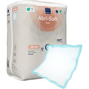 Underlag, ABENA Abri-Soft Basic, 60x60cm
