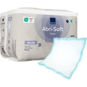 Underlag, ABENA Abri-Soft Classic, 60x60cm