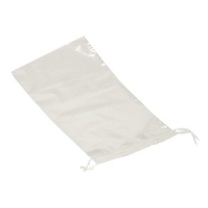 Pose, med sn�reluk, 2 l, klar, LDPE/virgin, 15x30cm, l�se, med bomuldssnor