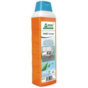 Gulvreng�ring, Green Care Professional TANET Orange, 1 l, uden voks, med farve og parfume
