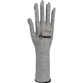 Arbejdshandske, ABENA, 11, gr�, glasfiber/HDPE fiber/nylon/spandex, cut 5, lang