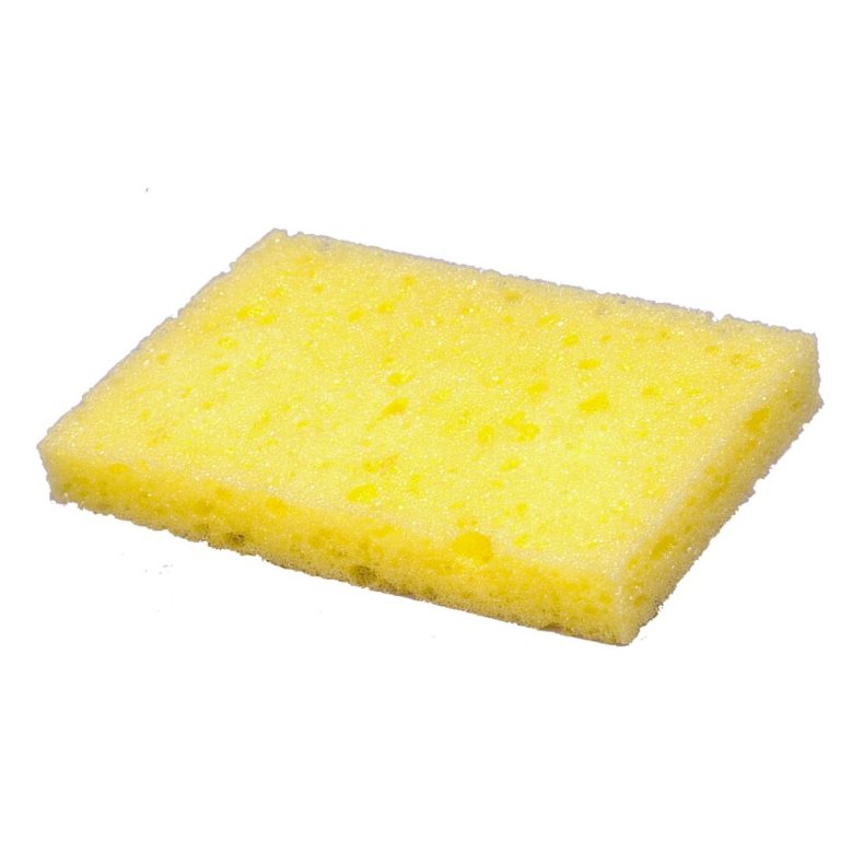 Vaskesvamp, Soft Care, 10x6,3x1,7cm, med s�be, engangs