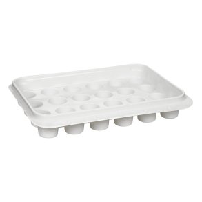 Medicinbakke, hvid, til 28 medicinb�gre *Denne vare tages ikke retur*