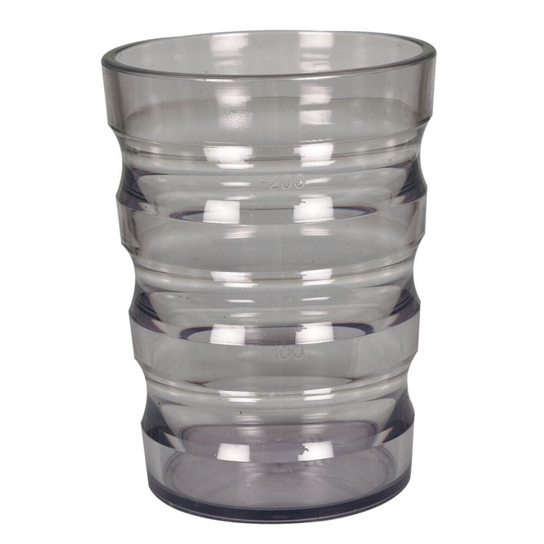 Drikkekrus, �7cm, 25 cl, klar, SAN, med graduering