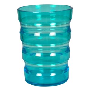 Drikkekrus, �7cm, 25 cl, bl�, SAN, med graduering