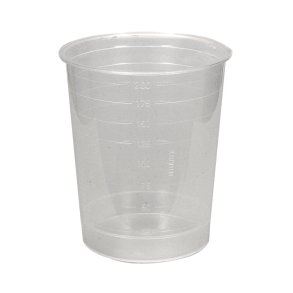 Drikkekrus, 22,5 cl, PP, med graduering, naturel
