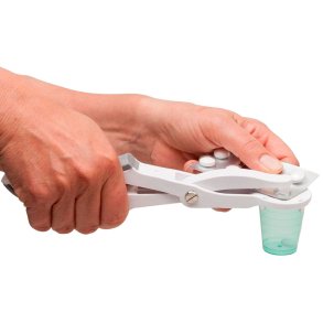 Blisterpakke�bner, Pillout, hvid