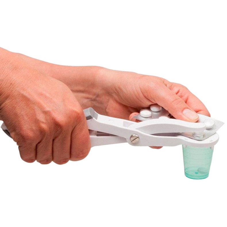 Blisterpakke�bner, Pillout, hvid