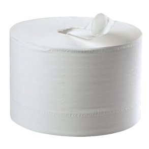 Toiletpapir, Tork T8 Advanced, 2-lags, 207m x 13,4cm, �19,9cm, hvid, blandingsfibre
