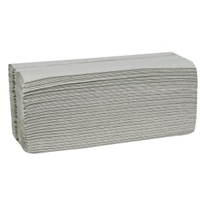 H�ndkl�deark, ABENA Care-Ness Basic, 1-lags, C-fold, 33x24,5cm, 11,5 cm, ubleget, genanvendt papir