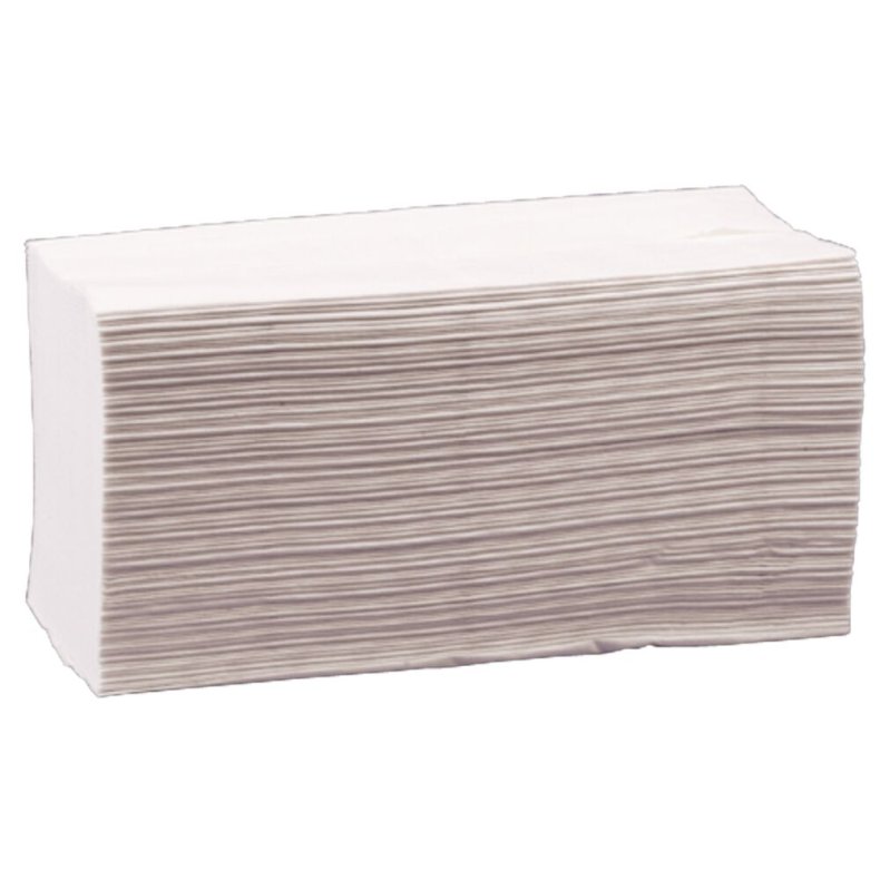H�ndkl�deark, ABENA Care-Ness Excellent, 3-lags, Z-fold, 32x22cm, 10,5 cm, hvid, nyfiber
