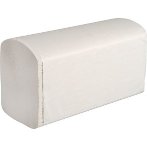 H�ndkl�deark, ABENA Care-Ness Excellent, 2-lags, Z-fold, 32x22cm, 10,5 cm, hvid, nyfiber