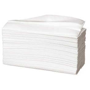 H�ndkl�deark, ABENA Care-Ness Excellent, 2-lags, C-fold, 31x23cm, 9 cm, hvid, nyfiber