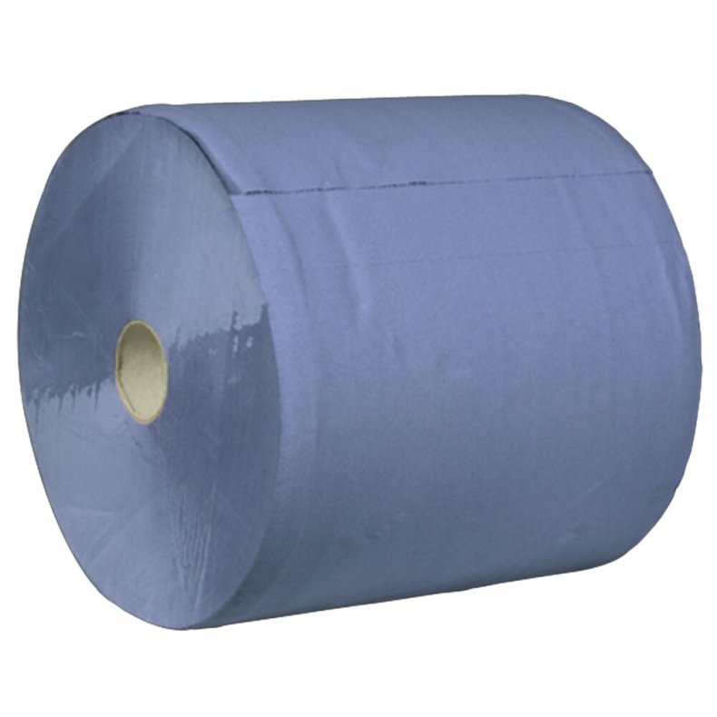 V�rkstedsrulle, neutral, 3-lags, 345m x 35,7cm, �34cm, bl�, nyfiber