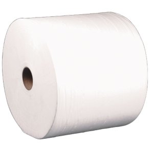 V�rkstedsrulle, neutral, 4-lags, 400m x 29,3cm, �38cm, hvid, nyfiber