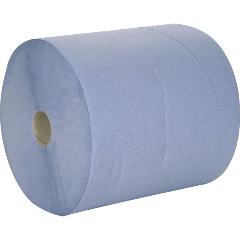 V�rkstedsrulle, neutral, 2-lags, 360m x 36cm, �27cm, bl�, nyfiber