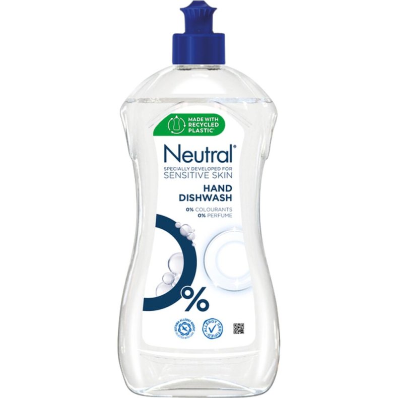 H�ndopvask, Neutral, 500 ml, uden farve og parfume