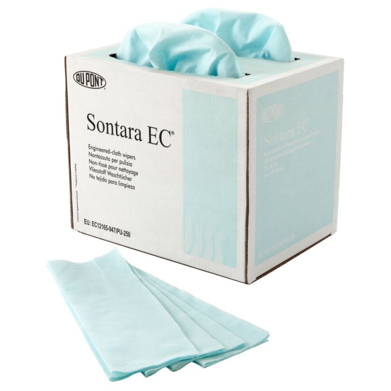 Industriaft�rring, Sontara EC, 1-lags, 42x30,5cm, turkis, polyester/nyfiber