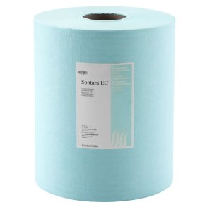 Industriaft�rring, Sontara EC, 1-lags, 152m x 30,5cm, �25cm, turkis, polyester/nyfiber