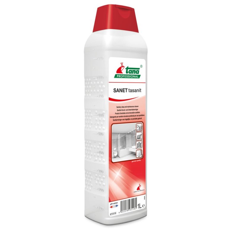 Kalkfjerner, Tana Professional SANET Tasanit, 1 l, uden farve, med parfume