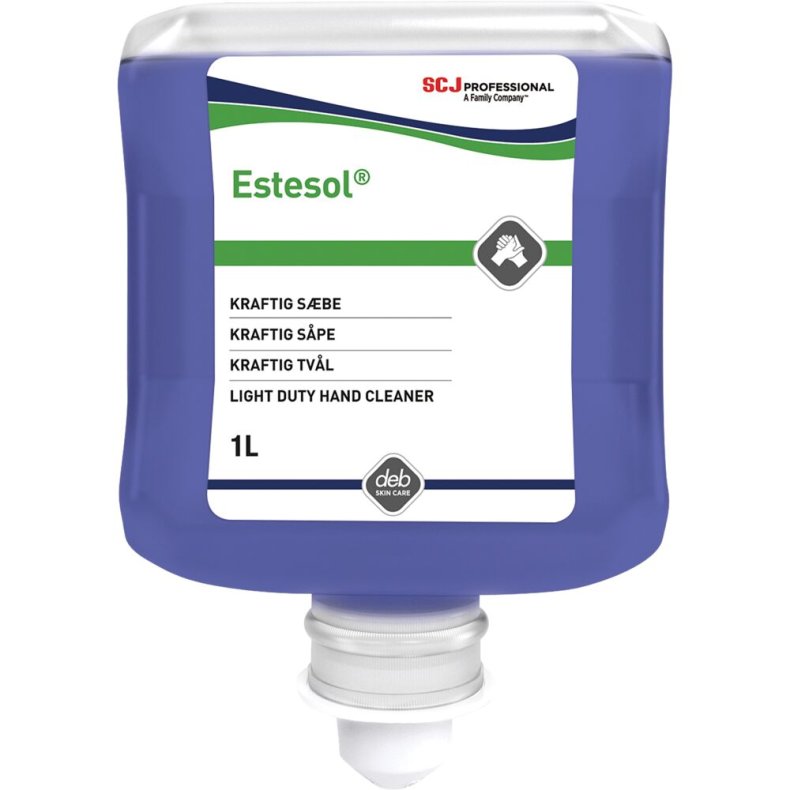 Cremes�be, SC Johnson Estesol, 1000 ml, med farve og parfume